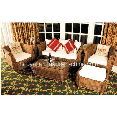 Antique Design Rattan Wicker Sofa Lounge Sets Leisure Chair Patio Garden Hotel Beach Bar Cafe Restraurant Outdoor Furniture Chinese Supplier