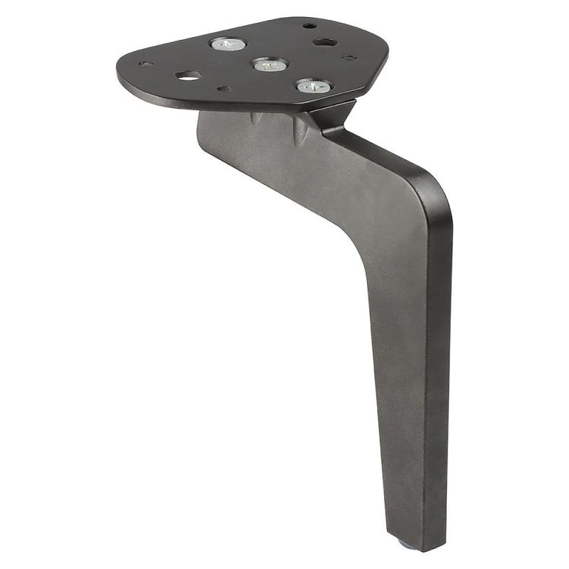 Matt Black Aluminum Alloy Table Leg Sofa Accessory for Furniture Parts and Hardware