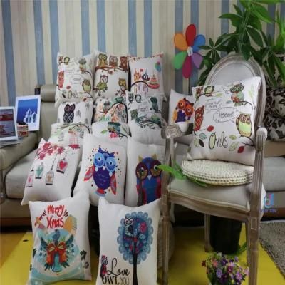 Fashion Cotton Linen Back Pillow / Sofa Cushion Decor