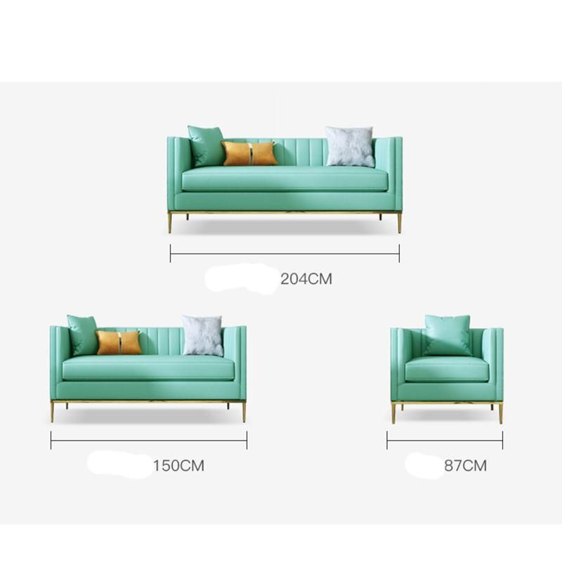 2020 Latest Design Modern Living Room Couch Leather Corner Sofa Cover