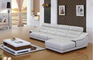 Italian Leather Sofa Set, Corner Sofa, Leather Sofa Factory (608)