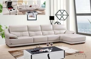 Sofa Furniture Set, Real Leather Sofa, L Shape Leather Sofa (650)