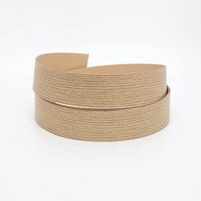 China Manufacture Furniture Accessory Melamine Board PVC Edge Banding Tape for Office Furniture