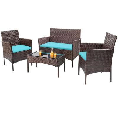 Outdoor Furniture Wicker Sofa Set Rattan Sofa Garden Furniture Sets