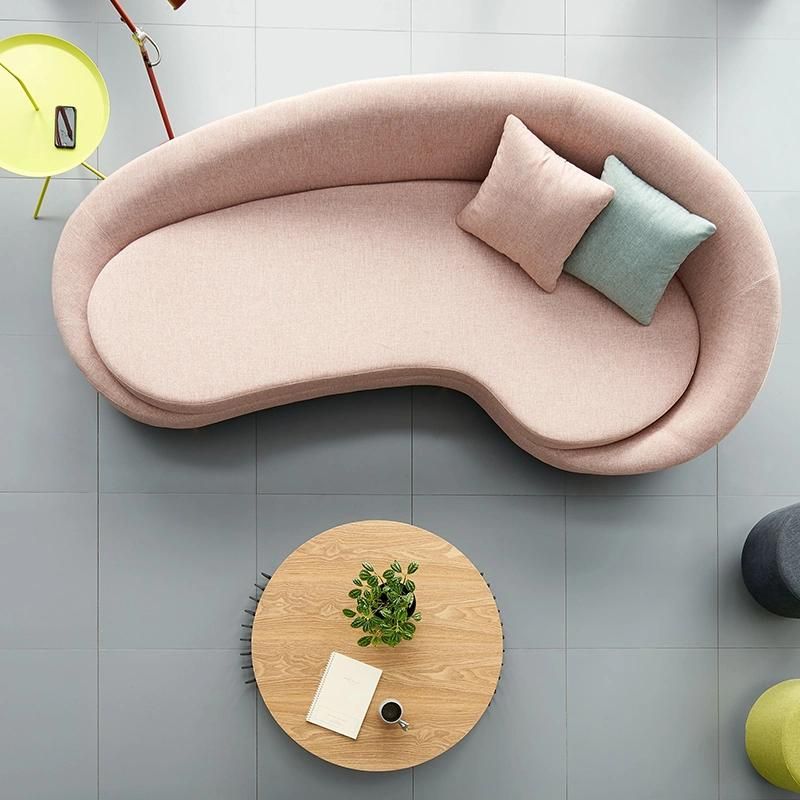 Couch European Style 3 Seater Hotel Fabric Sofa