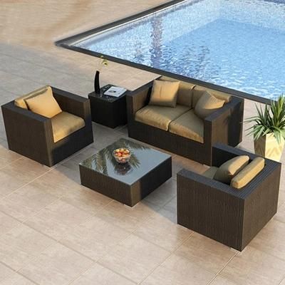 Outdoor Combination Living Room Rattan Outdoor Rattan Sofa