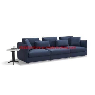 Micro Fiber Leather Living Room Furniture Hotel Home Furniture Sofa