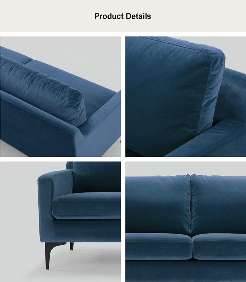 Design Top Wooden Sofa Modern Sofa Set Leisure Furniture Sofa