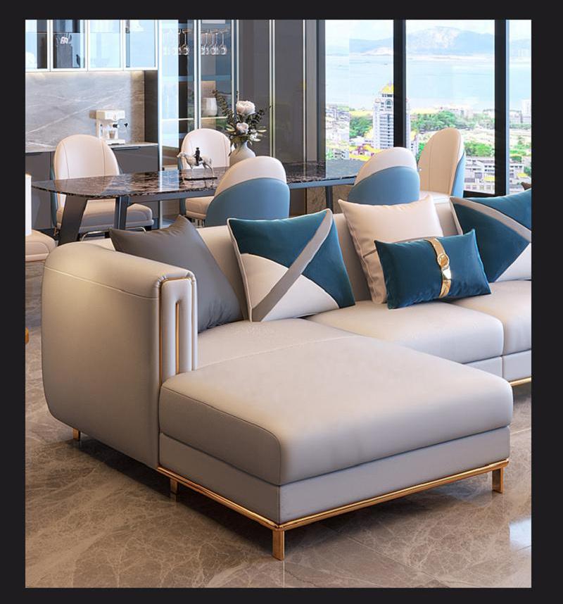 Light Luxury Modular Bedroom Sofa Furniture 7 Seater