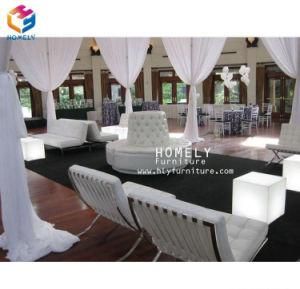 Popular Outdoor Lasy Garden Wedding Cum Round Sofa for Sale