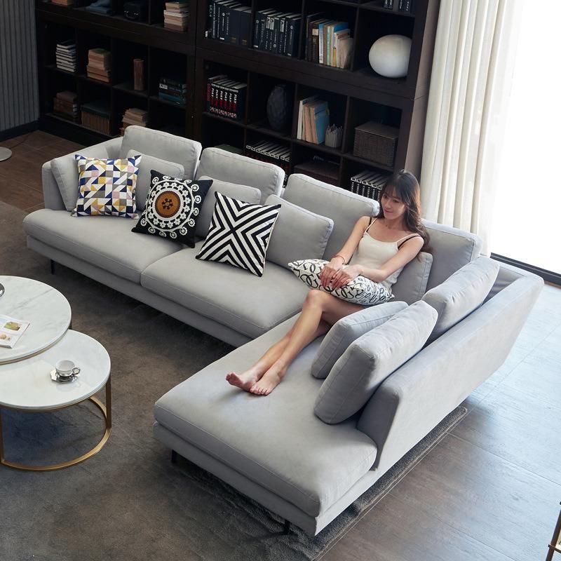 2021 Fashion Design Fabric Sofa Home Comfortable Sectional Sofa