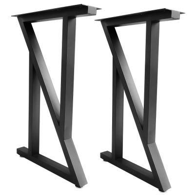 X Shaped Wrought Iron Coffee Steel Metal Table Legs