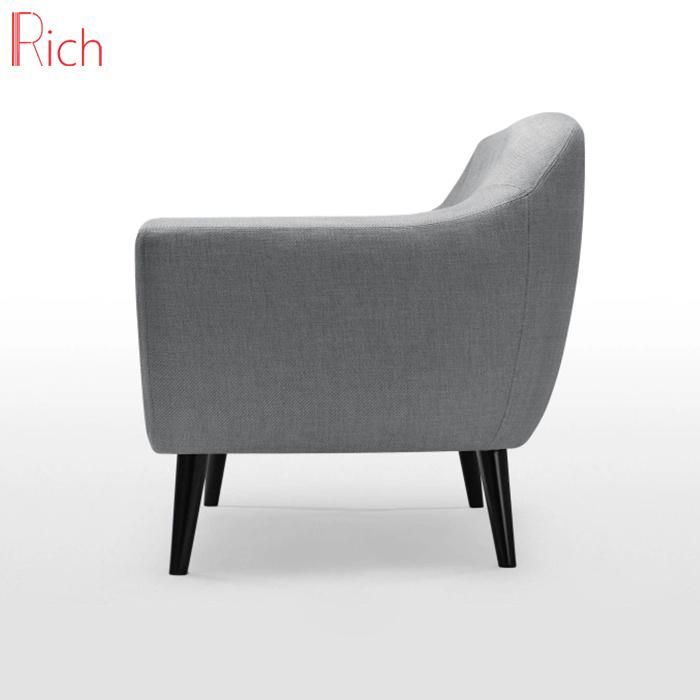 New Modern Living Room Furniture Hotel Bedroom Fabric Sofa (2seater)