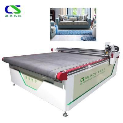 Factory Hot Sale Fabric Textile Cloth Real Leather Cutting Equipment for Sofa