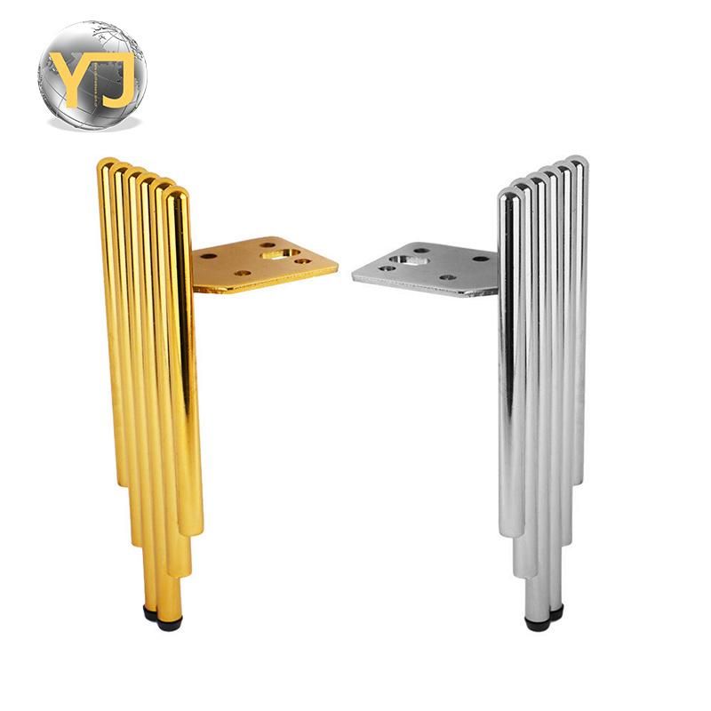 Gold Color Latest Design Corner Sofa Furniture Table Legs