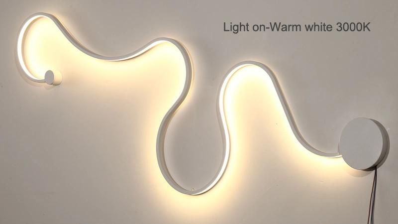 Indoor Modern LED Wall Lamp Sofa Bedside Lighting Fixture