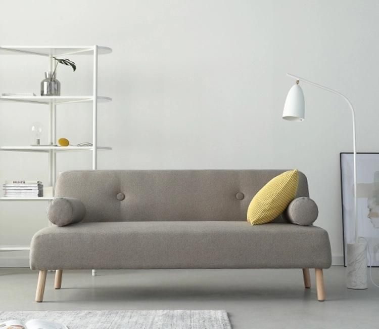 Ins Modern Living Room Furniture Top Fabric 3 Seat Sofa