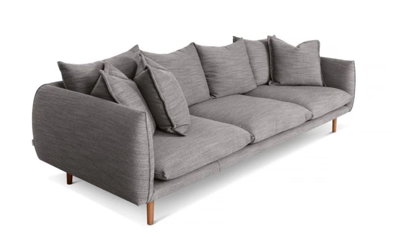 New Modern Young Fabric Upholstery Leisure Sofa for Home Hotel Living Room