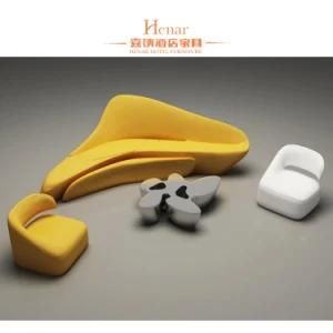 Unique Design GRP Furniture Hotel Lobby Sofa with Coffee Table Set