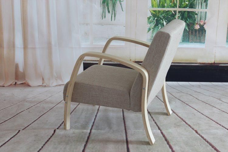 Bentwood simple style armchair /sofa for sitting room living room and office/hotel