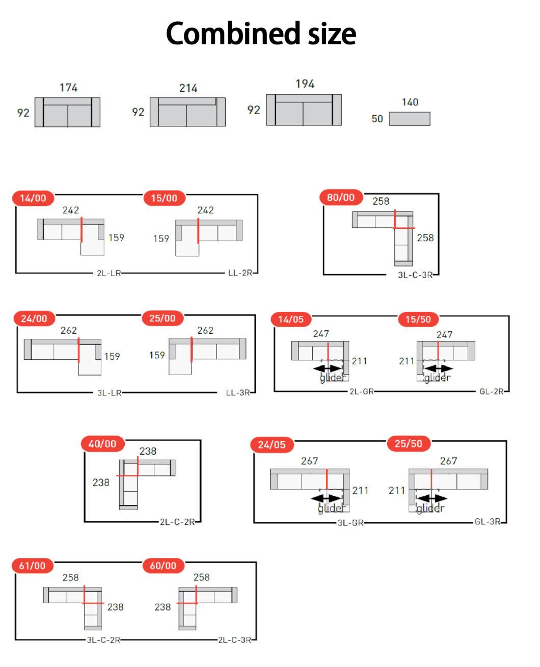Home Furniture Luxury Comfortable Sofa Living Room Sofa Hight Arm Three Seat White Fabric Sofa