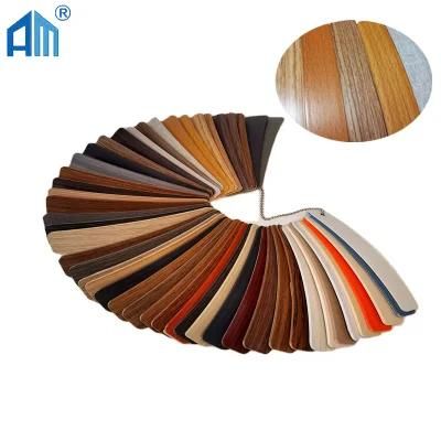 Manufacturer High Quality Wooden Grain Solid Color Plastic PVC ABS Edge Banding Tape