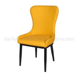 Luxury Leisure Dining Room Chair PU Leather Chair Sofa