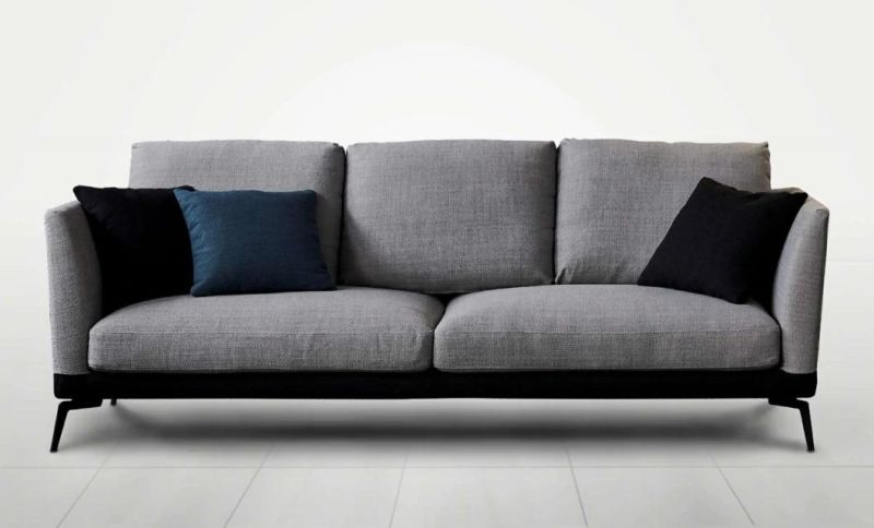 C38 3 Seat Fabric Sofa, Latest Living Room Furniture, Italian Design in Home and Hotel Furniture Custom