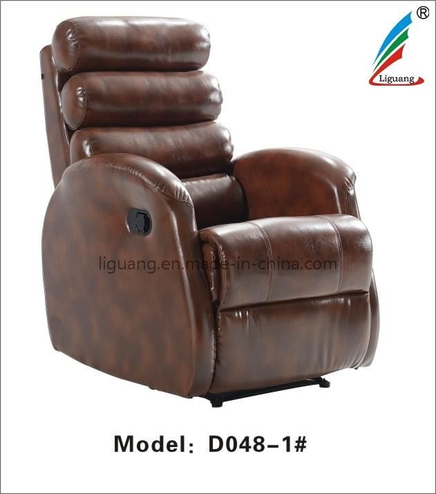 Fashion Faux Leather Home Furniture Lift Adjustable Recliner Sofa