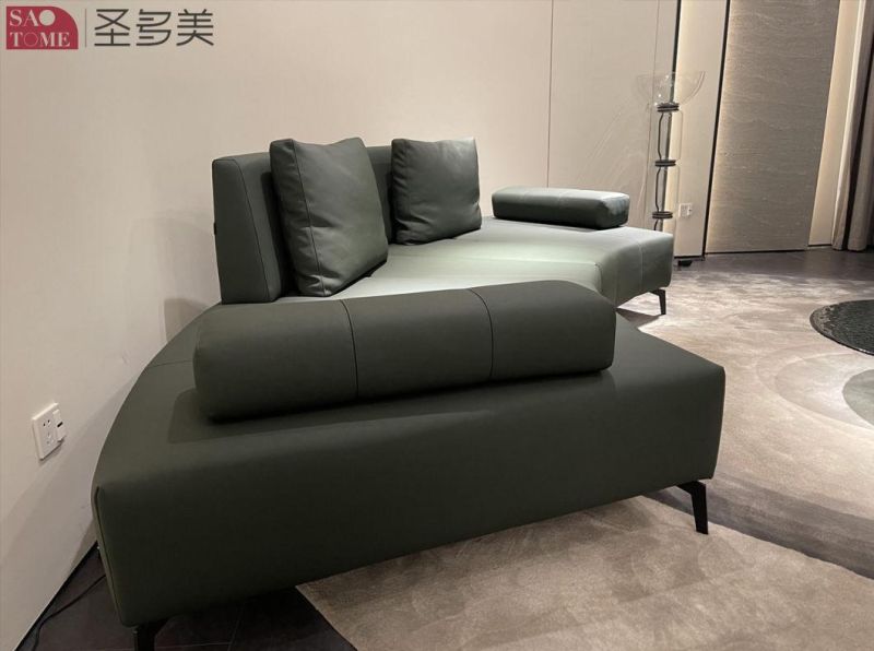 Factory Direct Sell Modernhome Furniture Set Luxury Green Sofa