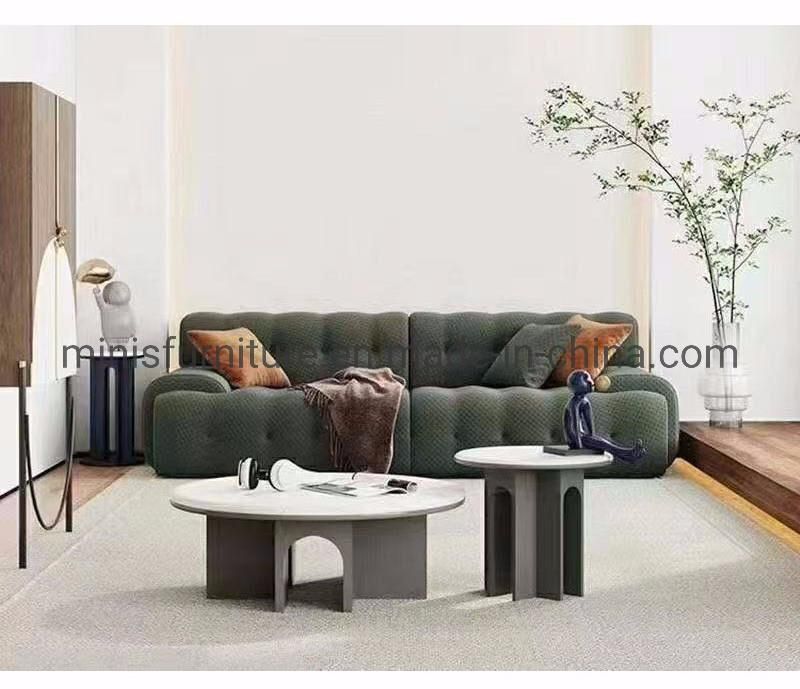 (MN-SF117) Chinese Home/Hotel Living Room Sofa Furniture Modern 3sitter Brown Couch