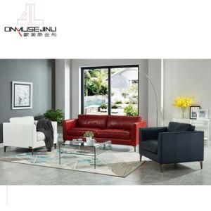 Hot Sale Wooden Furniture Leather Sectional Sofa Set