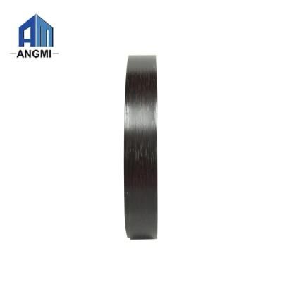 0.4mm-3mm Thickness Brown Wood Grain PVC Edge Banding Tape/Edge Strip/Edge Trim