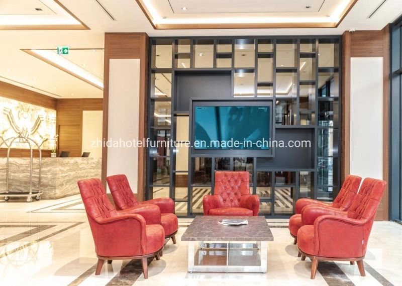 Modern Hotel Lobby Furniture Reception Sofa with Contemporary Style