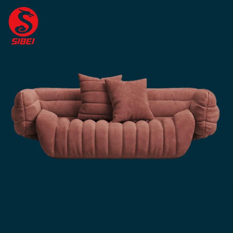 Modern Design Lounge Leather Home Furniture Couch Living Room Sofa