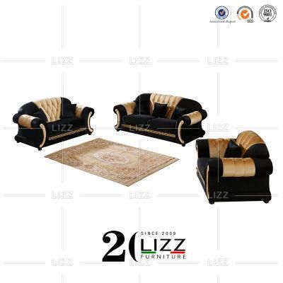 China Factory Modern Home Furniture L Shape Living Room/Office Leather Sofa