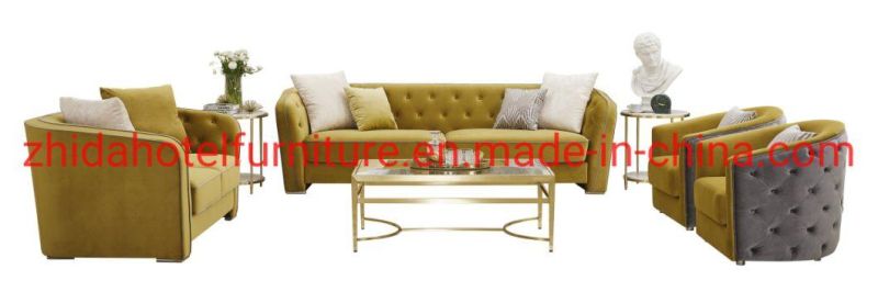 Living Room Furniture Modern Fabric Home Luxury Sofa