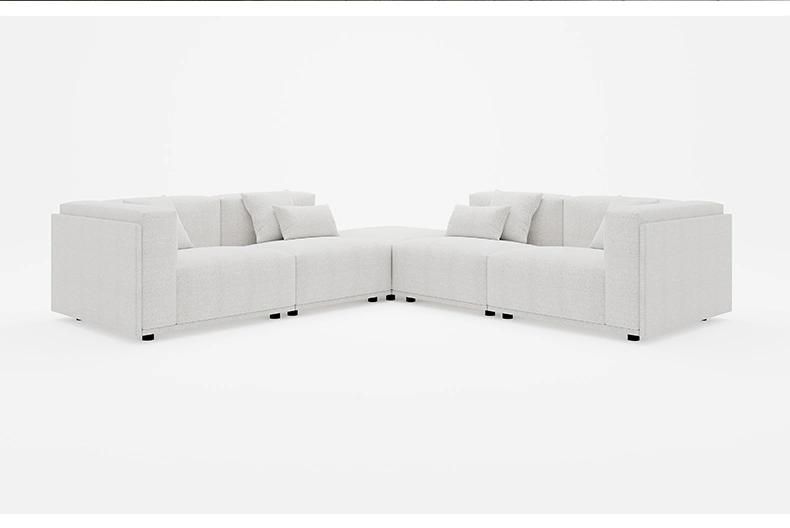 Non Inflatable New Home Corner Recliner Dubai Furniture Modern Sofa