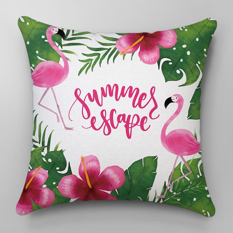 Flower Cushion Flower Pillow Green Plant Cushion Spring Throw Pillows Plush Pillow Sofa Seat Cushions Green Throw Pillows