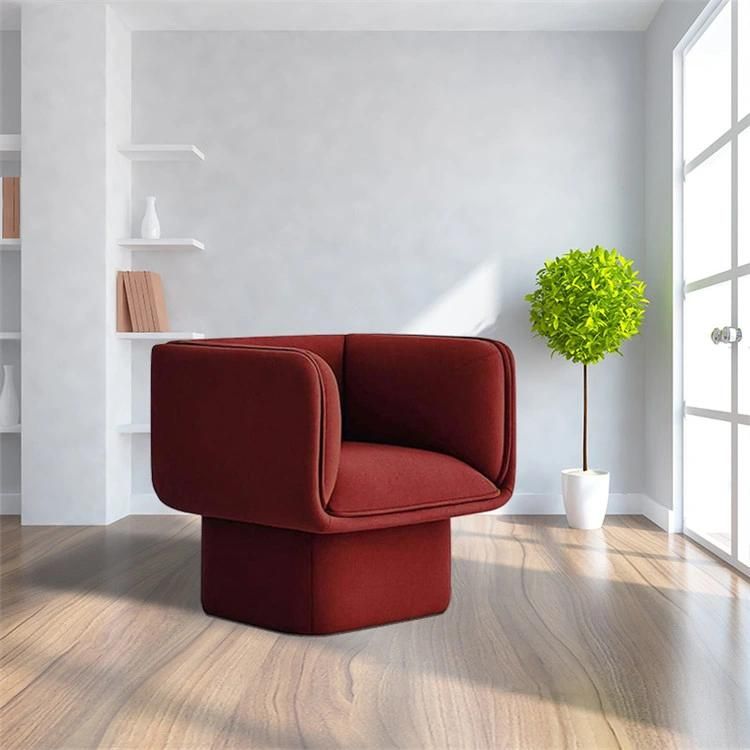 Modern Living Room Furniture Single Sofa Leisure Armchair Accent Fabric Chair