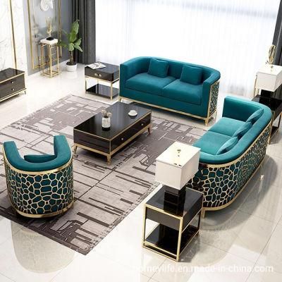 New Italian Luxury Furniture Modern Sectional Sofa Light Luxury Simple Design Sofa Set Living Room Sofa