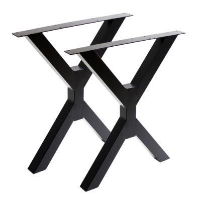 Professional Customized X Shaped Metal Folding Table Legs