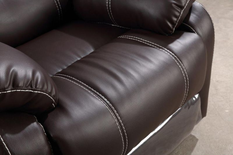 Hot Selling Popular Morden Leather/ Fabric Sofa 6 Seater with Function Chaise Living Room Furniture