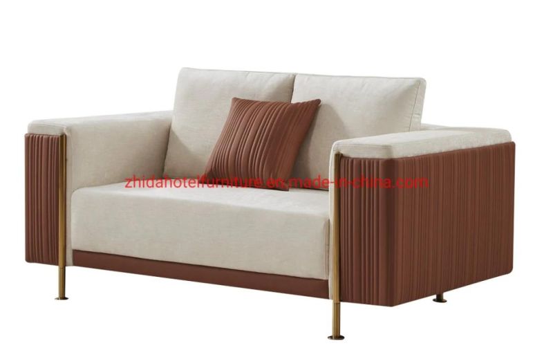 Zhida Modern Hotel Restaurant Furniture Living Room Luxury Leisure Sofa
