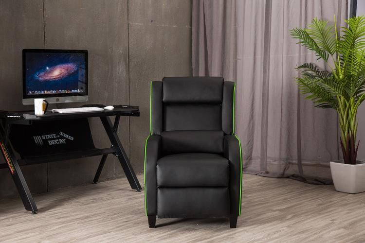 (KEVIN) Gaming Recliner Chair Single Living Room Sofa Recliner PU Leather Recliner Seat Home Theater Seating