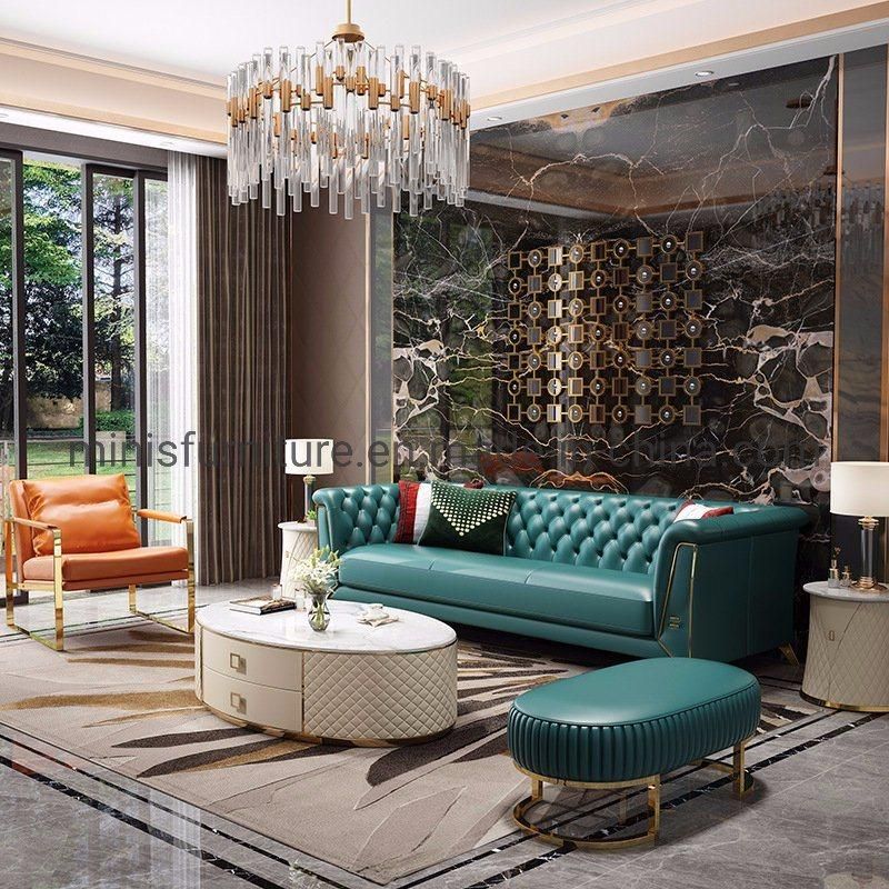 (MN-HSF012) Hotel Lobby Fabric Sofa Home 1+2+3 Living Room Sofa Set