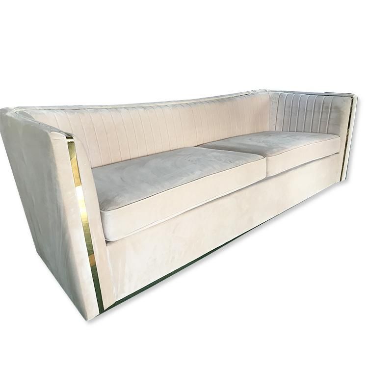 High quality Modern Fabric Living Room Single Seater Two Seater Sofa Furniture