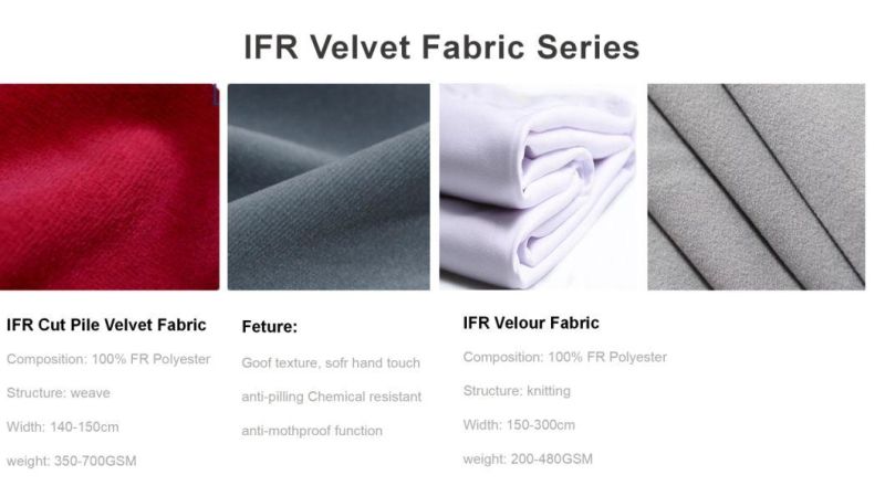 Flame Retardant Curtain Velvet Couch Fabric and Textiles Luxury Sofa Fabric