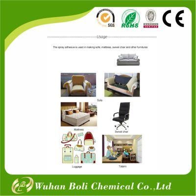China Supplier GBL Non-Toxic Spray Adhesive for Sofa