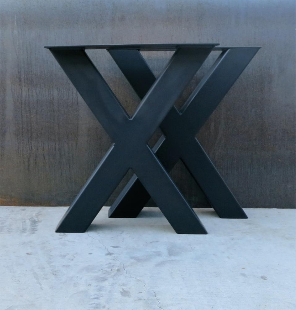X Shaped Coffee Metal Table Legs